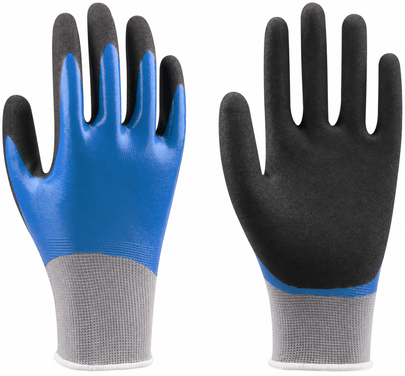 15-Gauge Fully Coated Nitrile Sandy Glove