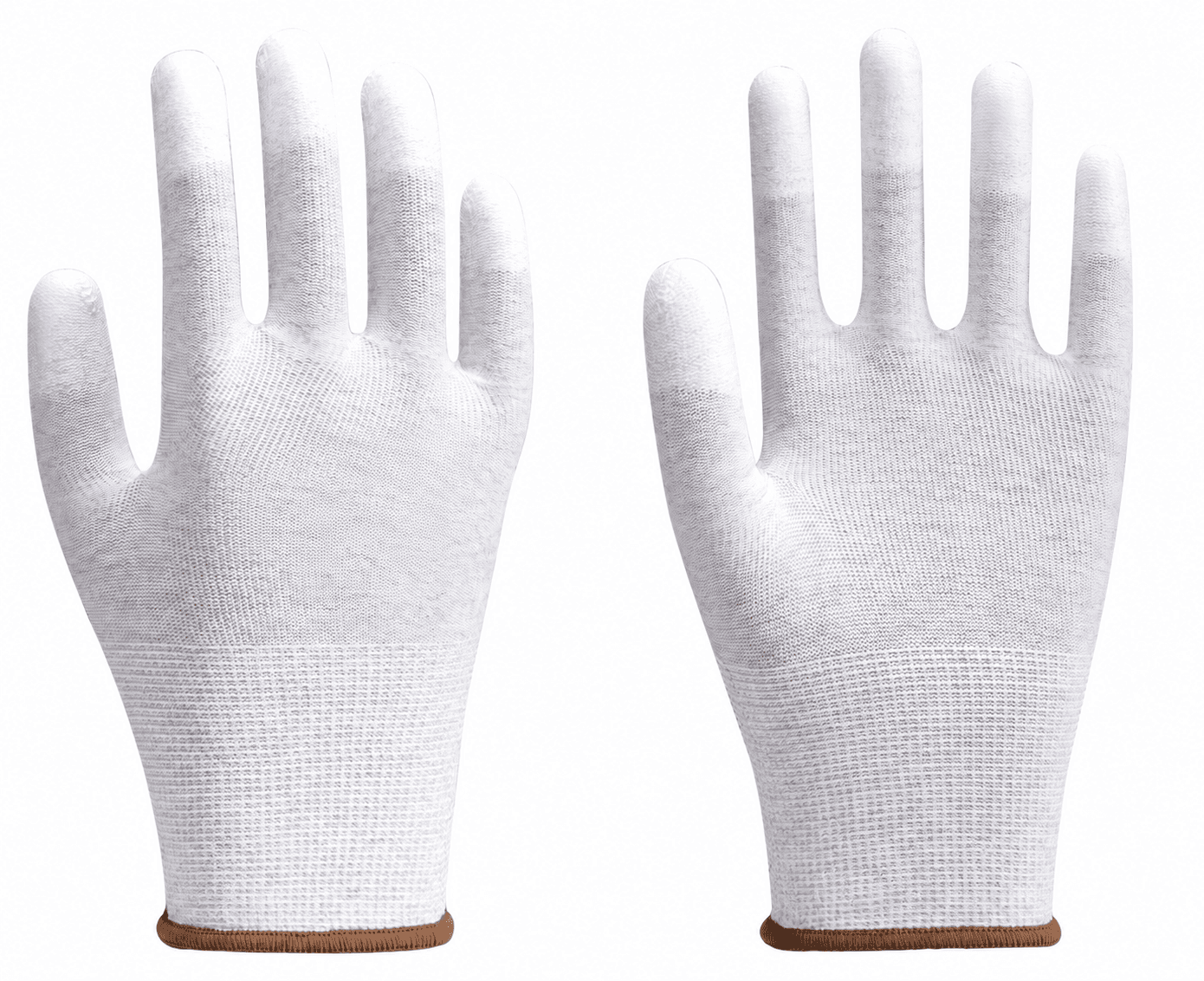 13-Gauge Polyester PU Finger-Coated Glove
