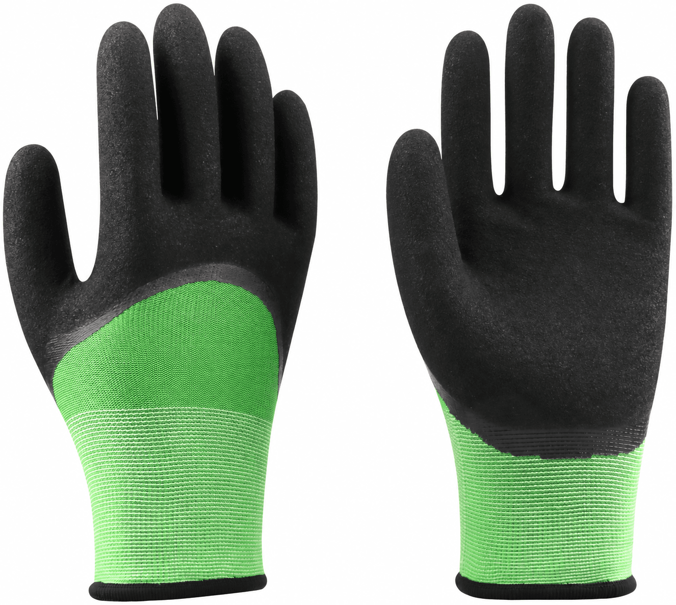 15-Gauge Double-Layer Half-Coated Winter Glove