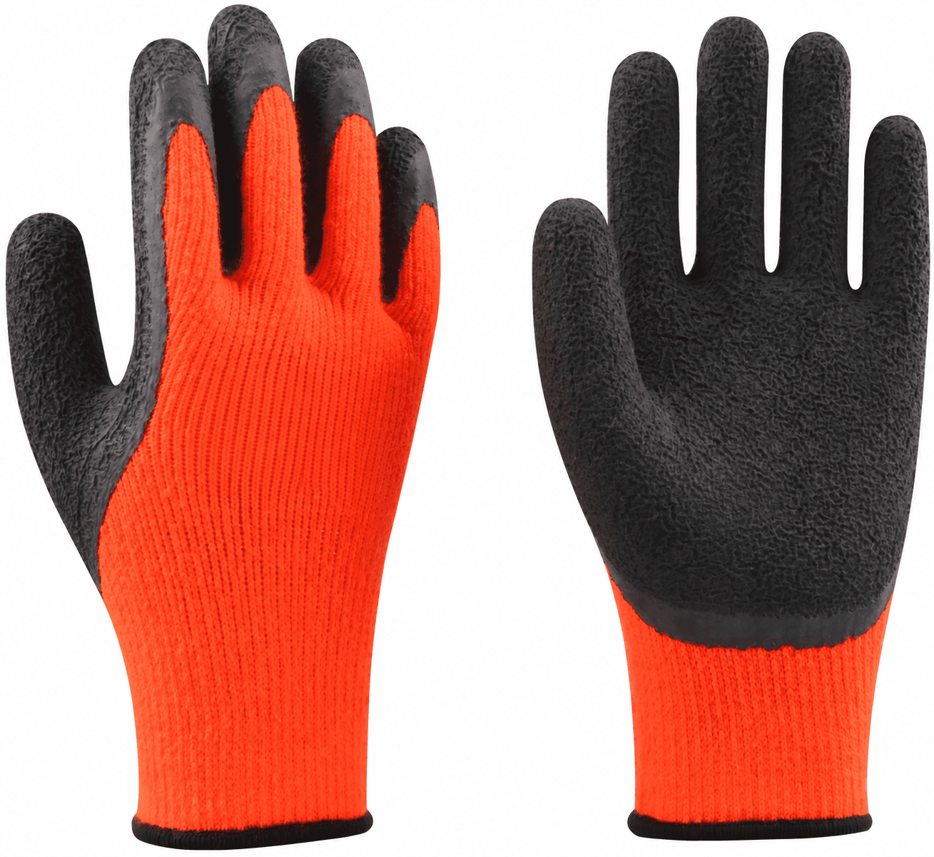 7-Gauge Acrylic Terry Latex Foam Winter Glove